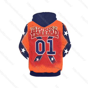 The Dukes Of Hazzard 3D Hoodie   