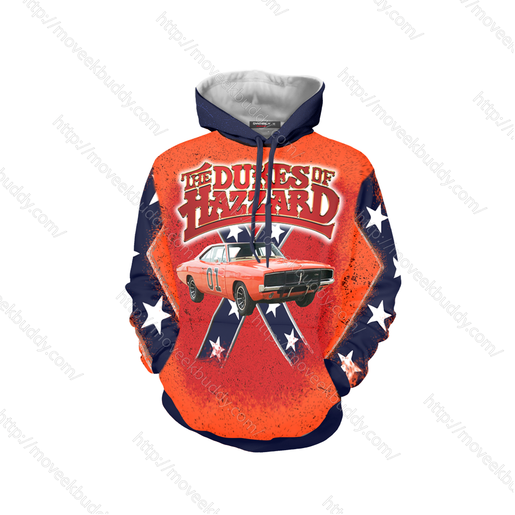 The Dukes Of Hazzard 3D Hoodie   