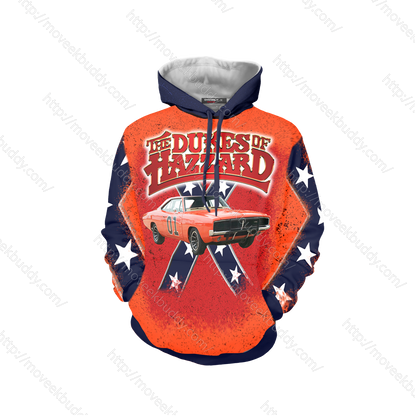 The Dukes Of Hazzard 3D Hoodie   