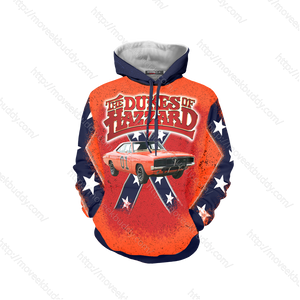 The Dukes Of Hazzard 3D Hoodie   