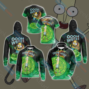 Mr.Poopybutthole Rick and Morty Unisex 3D T-shirt   