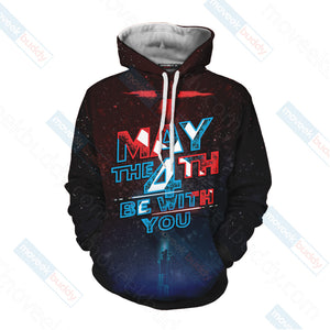 May The 4th Be With You Star Wars 3D Hoodie   
