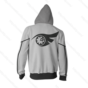 Qrow Branwen Cosplay RWBY Zip Up Hoodie   