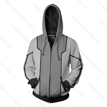 Qrow Branwen Cosplay RWBY Zip Up Hoodie   