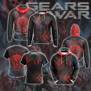 Gears of War Unisex 3D T-shirt   