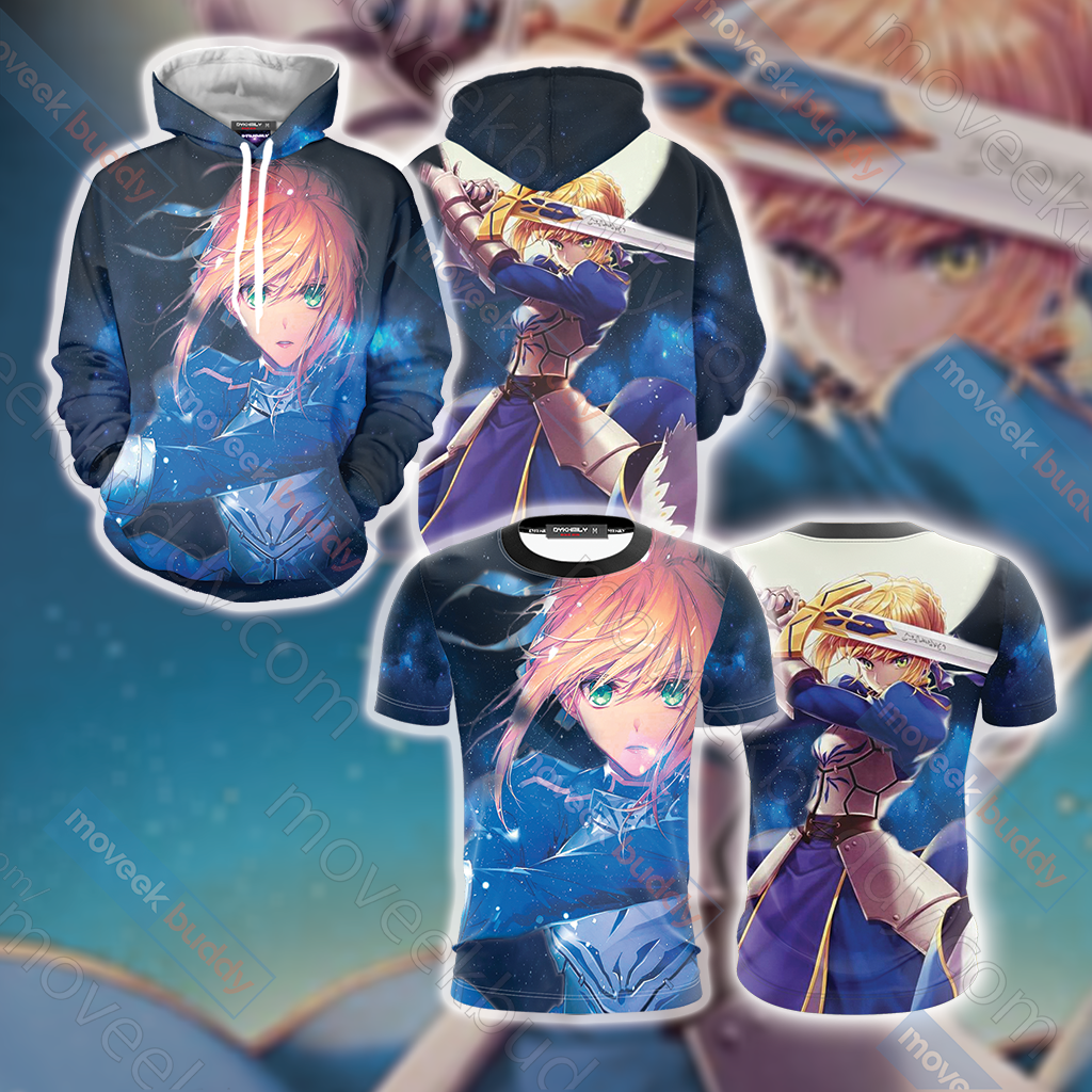 Fate/Stay Night Saber 3D T-shirt   