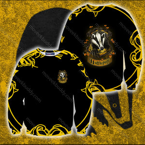 Loyal Like A Hufflepuff Harry Potter 3D Sweater S  