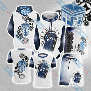 Doctor Who Tardis New Unisex 3D Beach Shorts   