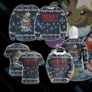 Guardian Of The Galaxy - Groot Merry Grootmas Christmas 3D Sweater   