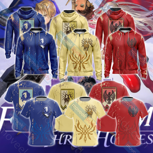 Fire Emblem - The Blue Lions Unisex 3D T-shirt   