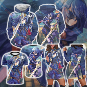 Fire Emblem Lucina 3D Hoodie Dress   