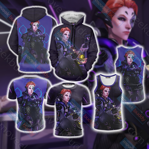 Overwatch - Moira Unisex 3D T-shirt   