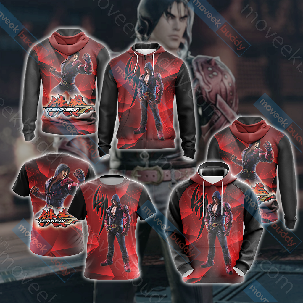 Tekken 7 - Jin Kazama Unisex 3D T-shirt   