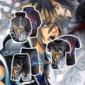 Kingdom Hearts Vanitas And Sora 3D T-shirt   
