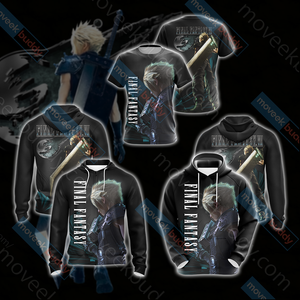 Final Fantasy 7 New Look Unisex 3D T-shirt   