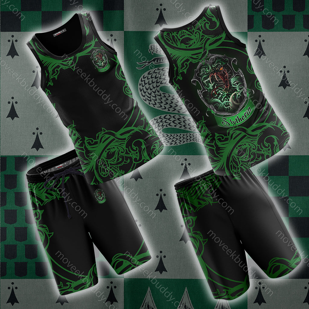 Cunning Like A Slytherin Harry Potter 3D Tank Top S  