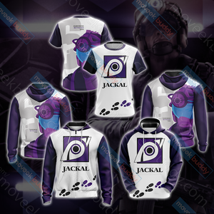 Tom Clancy's Rainbow Six - Jackal Unisex 3D T-shirt   