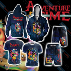 Adventure Time Unisex 3D T-shirt   