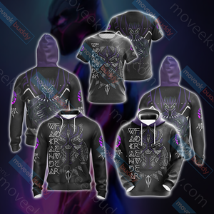 Black Panther Wakanda Forever Unisex 3D T-shirt   