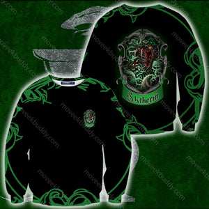 Cunning Like A Slytherin Harry Potter 3D Sweater S  