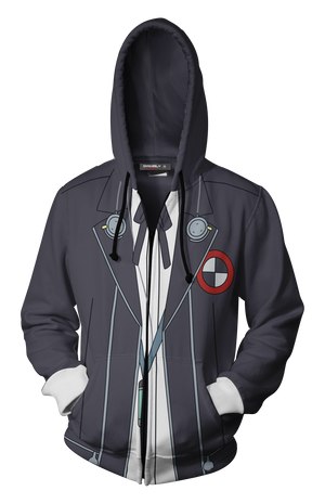 Persona 3 Makoto Yuuki Cosplay Zip Up Hoodie Jacket   
