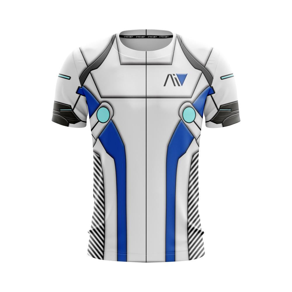 Mass Effect Liam Kosta Cosplay Unisex 3D T-shirt   