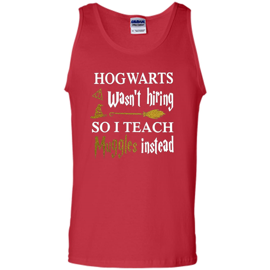 I Teach Muggles Instead T-shirt Red S 