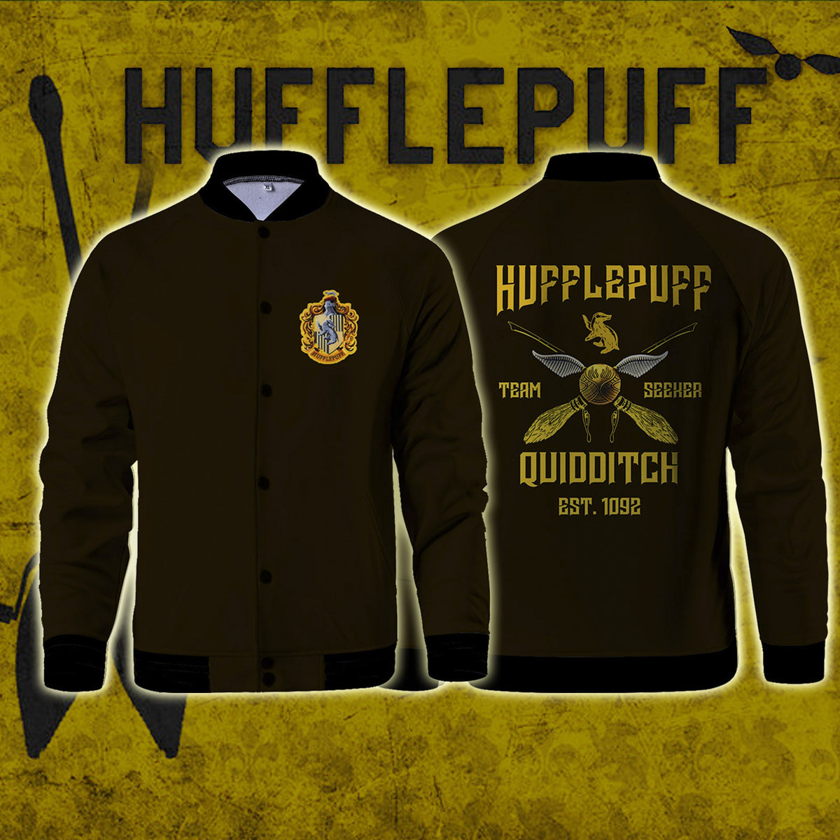 Hufflepuff best sale quidditch jacket