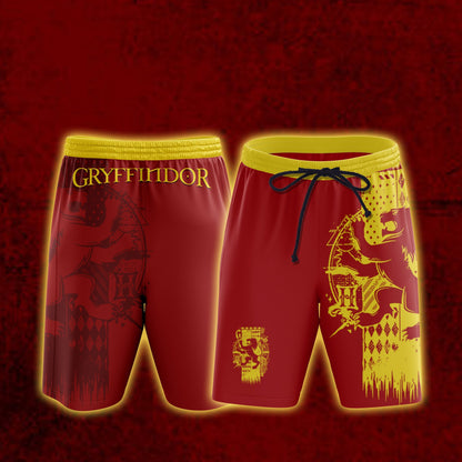 Quidditch Gryffindor Harry Potter Beach Short S  