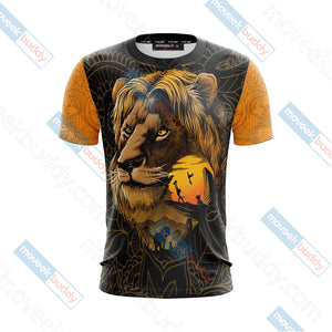 The Lion King - King of the Jungle Unisex 3D T-shirt   