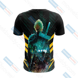 Final Fantasy 7 Cloud Strife New Unisex 3D T-shirt   