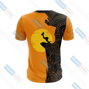 The Lion King - King of the Jungle Unisex 3D T-shirt   