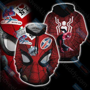 Spider-Man: Far From Home 2019 New Style Unisex 3D T-shirt Hoodie S 