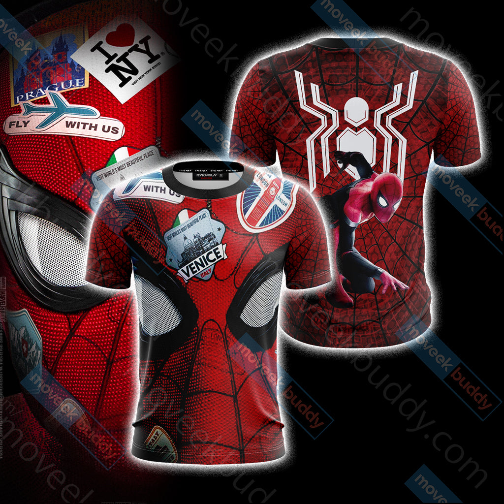 Spider-Man: Far From Home 2019 New Style Unisex 3D T-shirt   