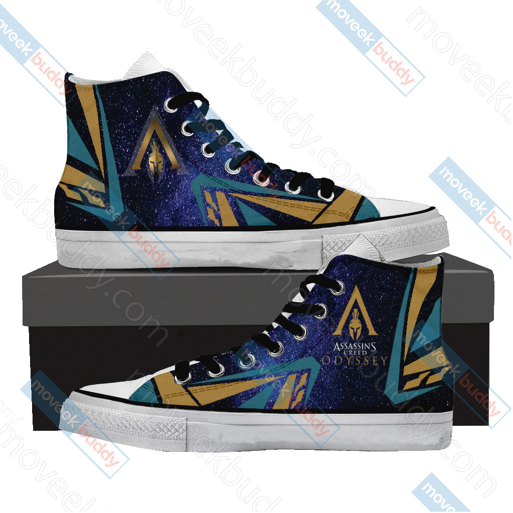 Assassin's Creed Odyssey High Top Shoes Men SIZE 36 