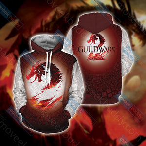 Guild Wars Unisex 3D T-shirt Hoodie S 