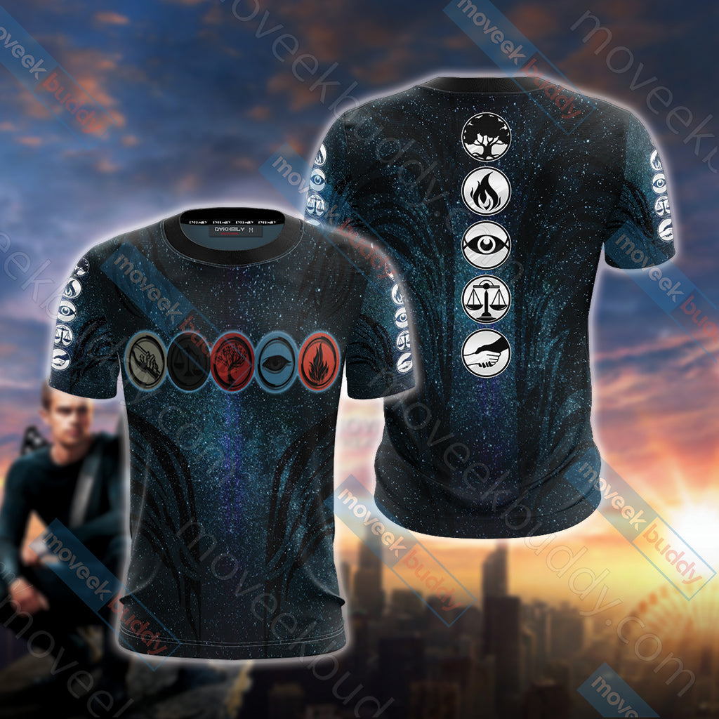 Divergent Unisex 3D T-shirt   