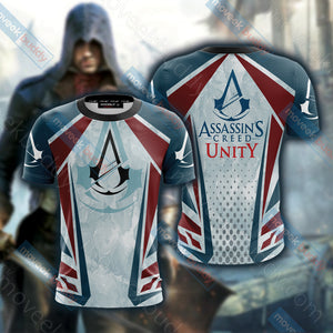 Assassin's Creed Unity Unisex 3D T-shirt T-shirt S 