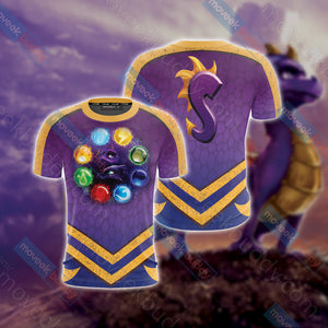 Spyro New Unisex 3D T-shirt   