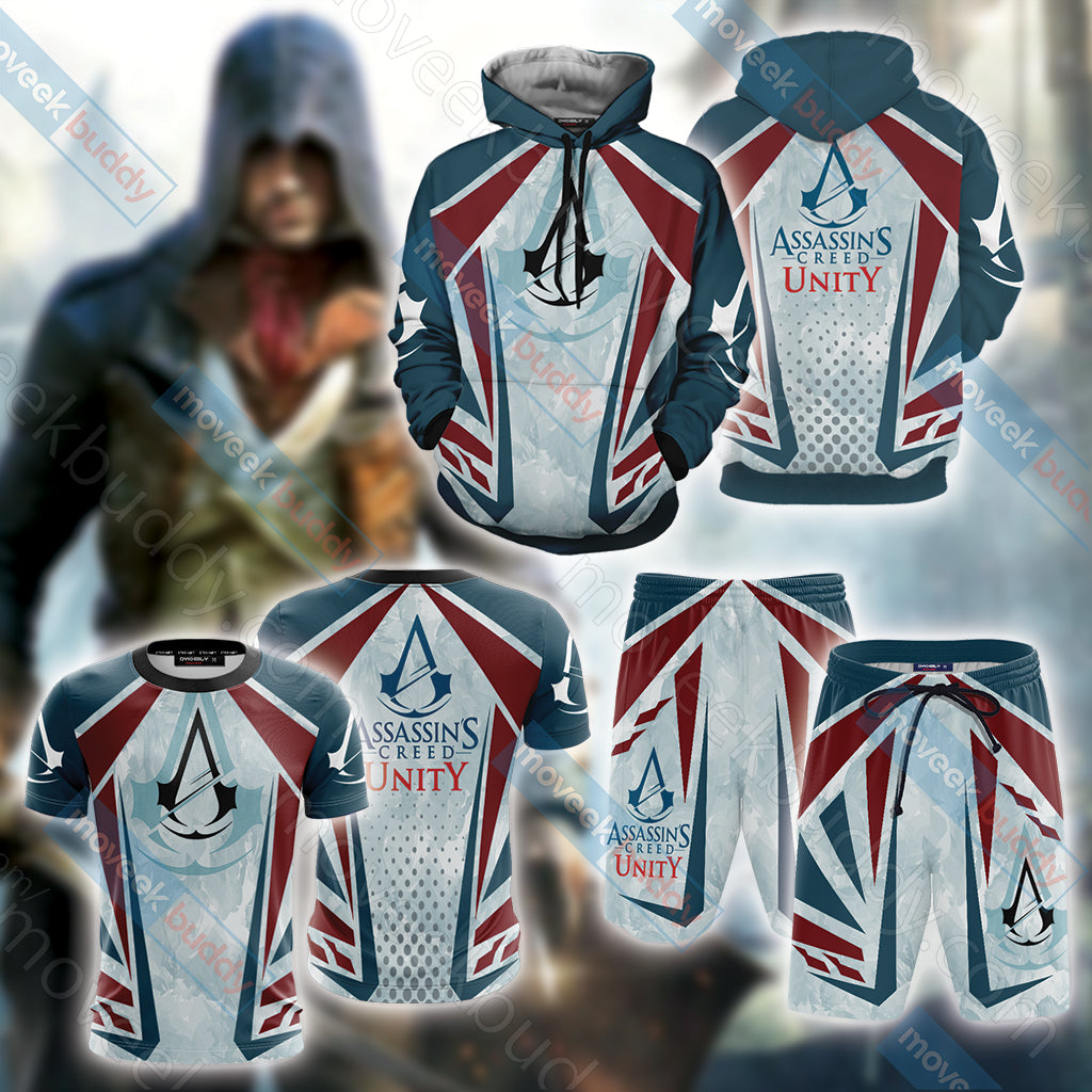 Assassin's Creed Unity Unisex High Top Shoes   