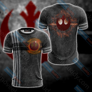 Star Wars - Rebels Alliance Unisex 3D T-shirt S  