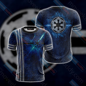 Star Wars - Galactic Empire Unisex 3D T-shirt S  