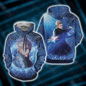 Devil May Cry - Vergil Unisex 3D T-shirt Hoodie S 