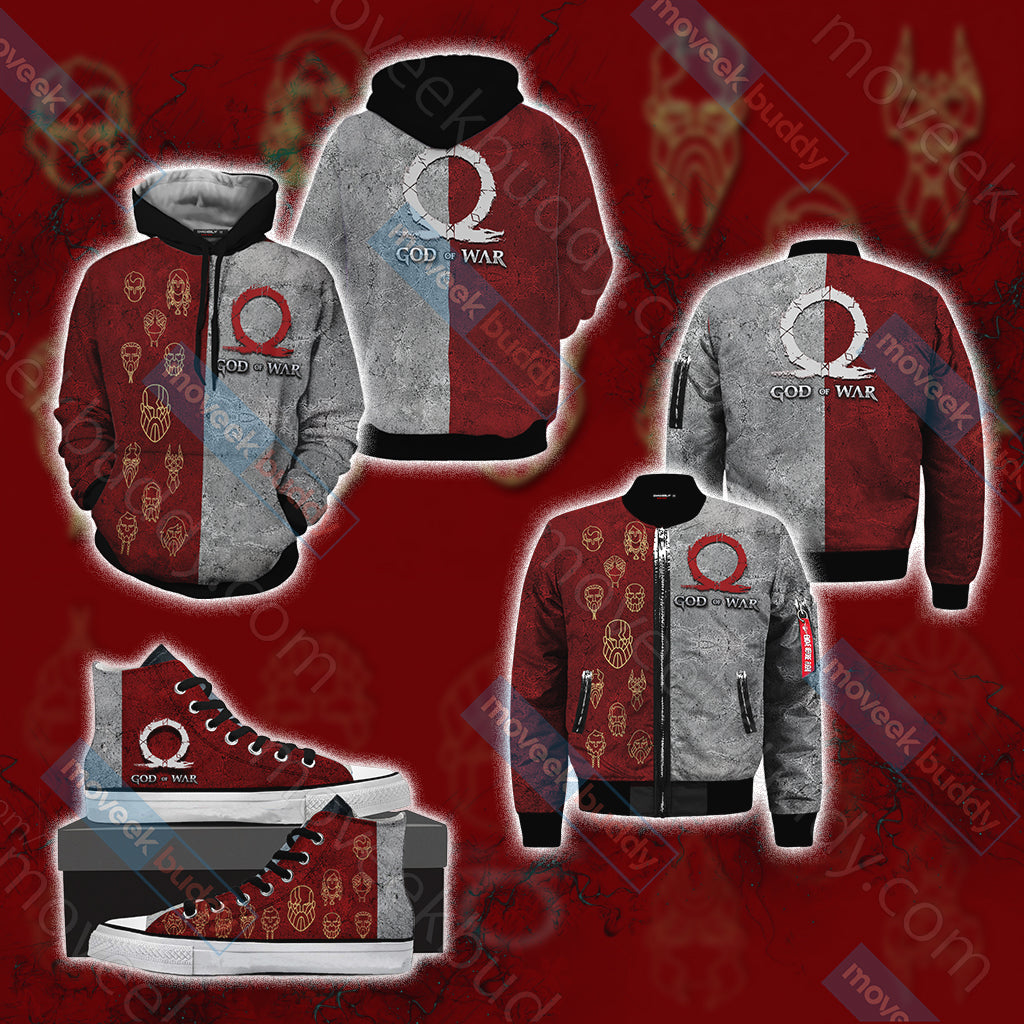 God Of War Symbol New Look High Top Shoes   