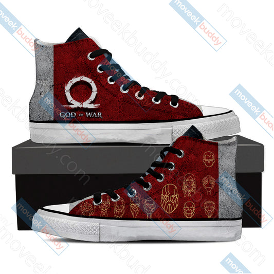 God Of War Symbol New Look High Top Shoes SIZE 29