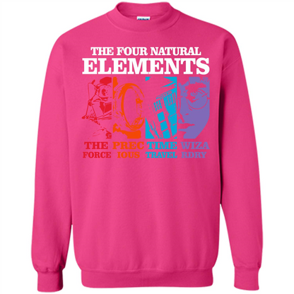 Movie T-shirt The Four Natural Elements T-shirt Heliconia S 