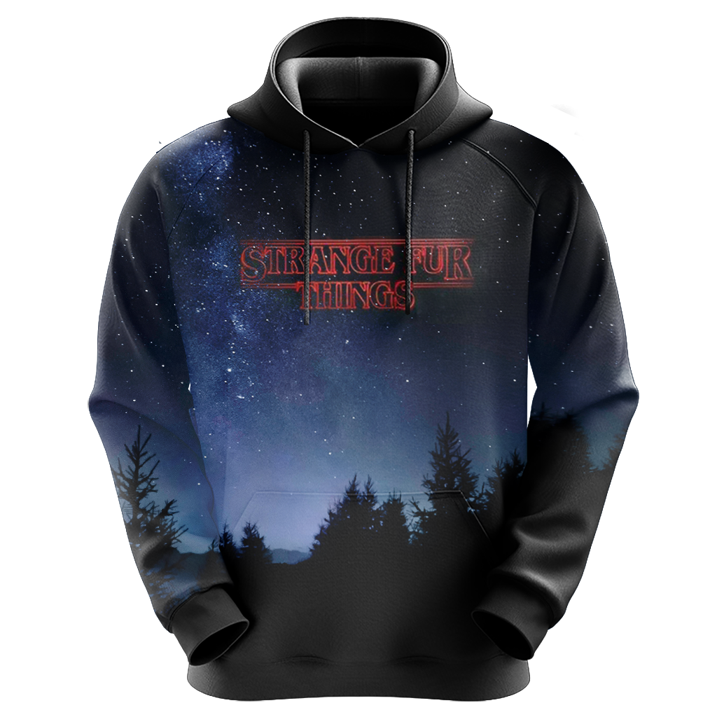 Stranger Things x Cats Unisex 3D T-shirt   