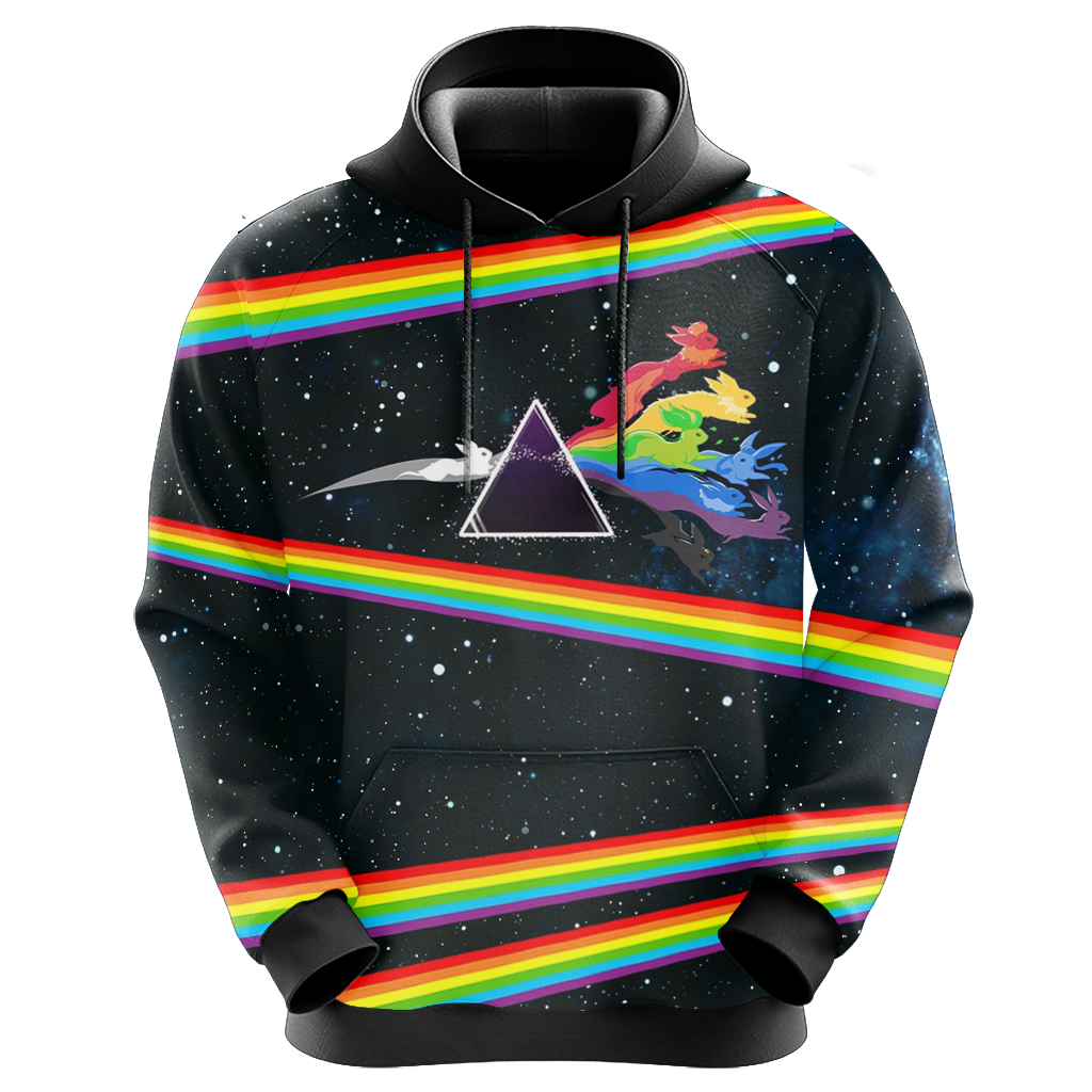 Pink Floyd - The dark side of the moon album cover Unisex 3D T-shirt   