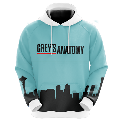 Grey's Anatomy Unisex 3D T-shirt   