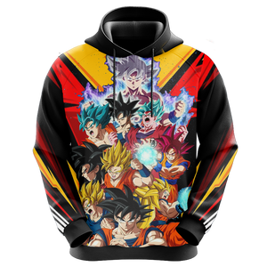 Dragon Ball New Unisex 3D Hoodie   